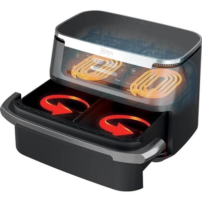 Ninja Foodi 7-in-1 DualZone FlexBasket Air Fryer W/ 11-qt MegaZone Factory Refurbished 8 Ninja Foodi 7-in-1 DualZone FlexBasket Air Fryer W/ 11-qt MegaZone Factory Refurbished - Image 6