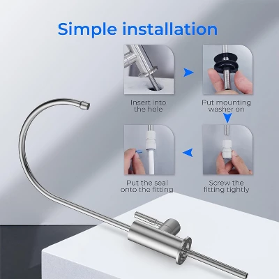 Waterdrop Filtered Water Faucet, Drinking Water Faucet, Reverse Osmosis Faucet 7 Waterdrop Filtered Water Faucet, Drinking Water Faucet, Reverse Osmosis Faucet - Image 5