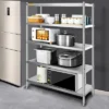 VEVOR Stainless Steel Shelves 48x18.5 Inch 5 Tier Adjustable Shelf Storage Unit Stainless Steel Rack Shelving Heavy Duty Shelving, Silver 2 VEVOR Stainless Steel Shelves 48x18.5 Inch 5 Tier Adjustable Shelf Storage Unit Stainless Steel Rack Shelving Heavy Duty Shelving, Silver -Target KitchenAid GUEST 7c877624 8045 4b7a 9ef5 7444aed7dcff