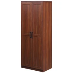 Yukimo 63" 2-Door Kitchen Pantry Storage Cabinet, 5-Tier Shelving With 2 Adjustable Shelves, Brown 24 Yukimo 63" 2-Door Kitchen Pantry Storage Cabinet, 5-Tier Shelving With 2 Adjustable Shelves, Brown -Target KitchenAid GUEST 7cc5dc1b 21ca 4120 b797 22a60dc90e64