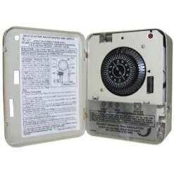 Intermatic - Indoor - Electric Water Heater Timer - 250 V - Gray