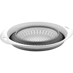 Collapsible Colanders (Strainers) For Fruit Vegetable Food Sizes 8" - 2 Quart (grey) 9 Collapsible Colanders (Strainers) For Fruit Vegetable Food Sizes 8" - 2 Quart (grey) -Target KitchenAid GUEST 7d8b4309 1958 4ac3 b269 396d05607e5a