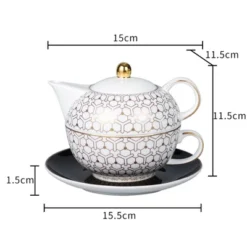 The Whispers Of Elegance Tea Service Collection - Tea For One Tea Set
