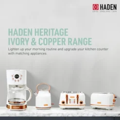 Haden Heritage 4 Slice Wide Slot Stainless Steel Toaster Bundled With 1.7 Liter Stainless Steel Electric Water Kettle, Ivory & Copper 12 Haden Heritage 4 Slice Wide Slot Stainless Steel Toaster Bundled With 1.7 Liter Stainless Steel Electric Water Kettle, Ivory & Copper -Target KitchenAid GUEST 7daa283d fa00 4e1a 8a7c 9bf9d3a9a82b