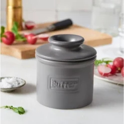 Butter Bell® Crock – Café Matte Gray Ceramic Butter Keeper, Modern Matte Butter Dish For Fresh, Spreadable Butter 9 Butter Bell® Crock – Café Matte Gray Ceramic Butter Keeper, Modern Matte Butter Dish For Fresh, Spreadable Butter -Target KitchenAid GUEST 7daf652a 30b3 4b04 b1a3 9c1f24153005
