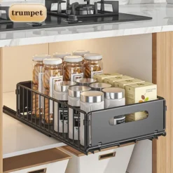 Pull Out Cabinet Organizer Expandable Kitchen Drawers Heavy Duty Slide Out Storage Basket With Adhesive Film Under Sink Cabinet Storage For Bathroom 14 Pull Out Cabinet Organizer Expandable Kitchen Drawers Heavy Duty Slide Out Storage Basket With Adhesive Film Under Sink Cabinet Storage For Bathroom -Target KitchenAid GUEST 7e01d904 5ff8 4192 90aa e0a4b56c1f21