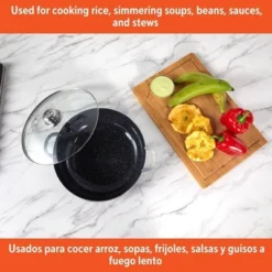 IMUSA Caldero With Dual Speckled Ceramic Set Black: 15 IMUSA Caldero With Dual Speckled Ceramic Set Black: -Target KitchenAid GUEST 7ef91d8f 3009 430b 93d2 164a9ce72361