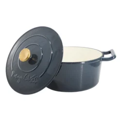 MegaChef 5.3 Quarts Round Enameled Cast Iron Dutch Oven Casserole With Self Basting Lid -Target KitchenAid GUEST 7efdb408 daae 4339 82c8 f9a1e5920496
