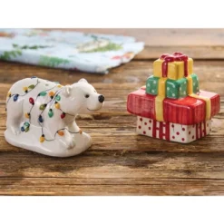 Split P Polar Bears Salt And Pepper Set