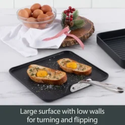 All-Clad 11" Nonstick Square Griddle, HA1 Hard Anodized, Black -Target KitchenAid GUEST 7f274e1a 5b35 4699 859b 78ed14b96b22