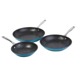 Curtis Stone Dura-Pan+ 3-piece Frypan Set Refurbished -Target KitchenAid GUEST 7f2daa8a b594 48f6 9e25 4e04d108d0c6