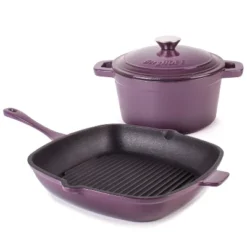 BergHOFF Neo 3Pc Cast Iron Cookware Set, 3Qt Covered Dutch Oven & 11" Grill Pan -Target KitchenAid GUEST 7f6ea2b2 fd48 4bb6 9164 70f7c17c01ba