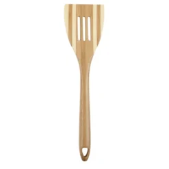 Core Kitchen Pro Chef Beige Bamboo Slotted Spatula L-12.01 W-3.15 H-0.59