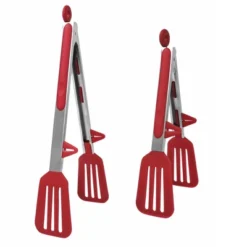 Unique Bargains Kitchen Cooking Set Stainless Steel With Stands Silicone Tongs Burgundy 9"&12" 2 Pcs 11 Unique Bargains Kitchen Cooking Set Stainless Steel With Stands Silicone Tongs Burgundy 9"&12" 2 Pcs -Target KitchenAid GUEST 800234be de7c 4ceb a7d5 2d4c4a159e84