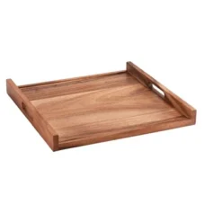 Kalmar Home Acacia Wood Serving Tray - Solid Bottom - Square -Target KitchenAid GUEST 801350c5 3c9e 426c 9077 7d8d04637025