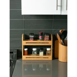 RSVP International Bamboo Spice Rack (No Jars) -Target KitchenAid GUEST 8023109d 4325 4d31 abc5 def7b8f8b17f