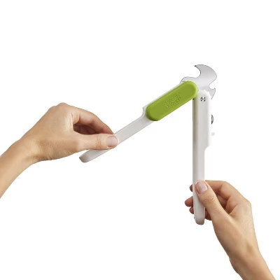 Joseph Joseph Pivot Can Opener: Manual Freestanding Kitchen Tool, Plastic & Metal, Hand Wash, 2-Year Warranty, White 5 Joseph Joseph Pivot Can Opener: Manual Freestanding Kitchen Tool, Plastic & Metal, Hand Wash, 2-Year Warranty, White - Image 3