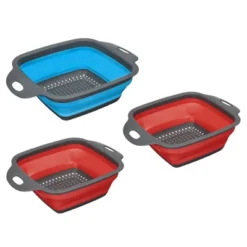 Unique Bargains Collapsible Colander Set Silicone Square Foldable Strainer Basket 12 Unique Bargains Collapsible Colander Set Silicone Square Foldable Strainer Basket -Target KitchenAid GUEST 808043eb 9777 489a b75a 6ea93085c723