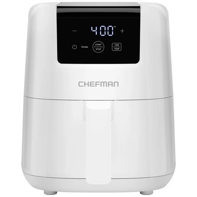 Chefman 2qt TurboFry Touch Digital Air Fryer White: 900W, Dishwasher-Safe Parts, 1-Year Warranty, 6lb Capacity 14 Chefman 2qt TurboFry Touch Digital Air Fryer White: 900W, Dishwasher-Safe Parts, 1-Year Warranty, 6lb Capacity - Image 12
