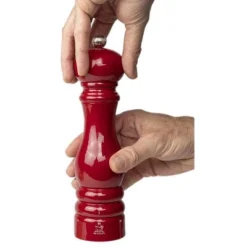 Peugeot | Paris U'Select Salt Mill, Wood, Passion Red, 22 Cm - 9 In