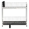 IRIS 2 Tier Stainless Steel Compact Dish Rack -Target KitchenAid GUEST 80e925e6 b958 4bd3 a993 003e81d65bfd