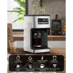 ZAFRO 14-Cup Coffee Maker, 24-Hour Programmable Coffee Brewer, Keep Warm, Drip Free, Washable Filter, Stainless Steel, Silver 16 ZAFRO 14-Cup Coffee Maker, 24-Hour Programmable Coffee Brewer, Keep Warm, Drip Free, Washable Filter, Stainless Steel, Silver -Target KitchenAid GUEST 81ae4d9a fef4 408e 9ff8 039a0948ab36