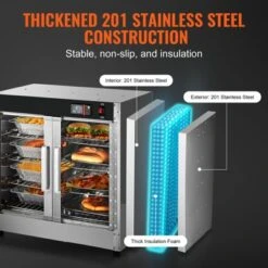 VEVOR Hot Box Food Warmer, 4-Tier Concession Warmer With Water Tray, 4 Pans, Glass Double-door And Adjustable Shelves 14 VEVOR Hot Box Food Warmer, 4-Tier Concession Warmer With Water Tray, 4 Pans, Glass Double-door And Adjustable Shelves -Target KitchenAid GUEST 81f589cf b529 4411 a31f e9a15945b67f