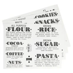 Talented Kitchen 36 Pack Preprinted Farmhouse Definitions Pantry Label Stickers For Food Storage Container, Canister & Jar 10 Talented Kitchen 36 Pack Preprinted Farmhouse Definitions Pantry Label Stickers For Food Storage Container, Canister & Jar -Target KitchenAid GUEST 8240eff1 e962 435c 8817 b101a3dfffb4