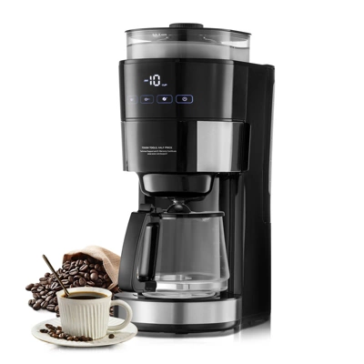 VEVOR Coffee Maker With Grinder, 10 Cup Coffee Machine, Grind And Brew Coffee Maker With 3 Brew Strength Control, Drip Coffee Maker 10 VEVOR Coffee Maker With Grinder, 10 Cup Coffee Machine, Grind And Brew Coffee Maker With 3 Brew Strength Control, Drip Coffee Maker - Image 8
