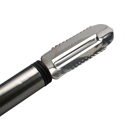 Unique Bargains Kitchenware Stainless Steel Carrot Fruit Slicer Peelers Black, Silver Tone 2 Pcs 5 Unique Bargains Kitchenware Stainless Steel Carrot Fruit Slicer Peelers Black, Silver Tone 2 Pcs - Image 3