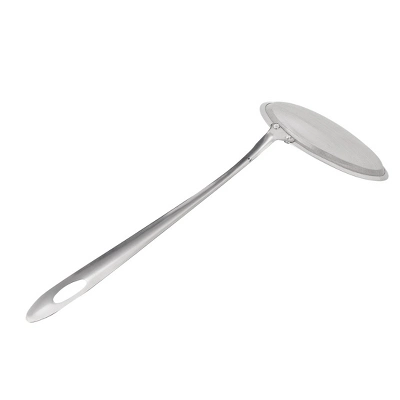 Unique Bargains Home Stainless Steel Oil Spice Flour Sediment Mesh Strainer Silver Tone 3.9 Dia 1 Pc 4 Unique Bargains Home Stainless Steel Oil Spice Flour Sediment Mesh Strainer Silver Tone 3.9 Dia 1 Pc - Image 2