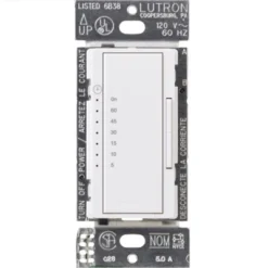 Lutron - Maestro - Indoor - Countdown Timer - 120 V - White