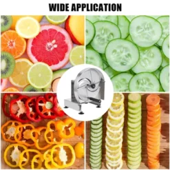 Commercial Vegetable Slicer With Stainless Steel Blades & Suction Cups, 0.2-12Mm Thickness Adjustable, Lemon Slicer For Tomatoes Onions Oranges -Target KitchenAid GUEST 82d64a43 4182 4baa b5a7 7436efb96a1e