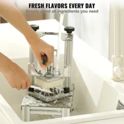 VEVOR Commercial French Fry Cutter With 4 Replacement Blades, 1/4″ & 3/8″ Blade Easy Dicer Chopper, 6-wedge Slicer & 6-wedge Apple Corer,Potato Cutter 15 VEVOR Commercial French Fry Cutter With 4 Replacement Blades, 1/4″ & 3/8″ Blade Easy Dicer Chopper, 6-wedge Slicer & 6-wedge Apple Corer,Potato Cutter -Target KitchenAid GUEST 82e4608d 712e 4e11 9a52 383b3a29ef8a