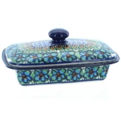 Blue Rose Polish Pottery 294 Ceramika Artystyczna Butter Dish -Target KitchenAid GUEST 83230179 1121 453a b050 a8d9e14b933d