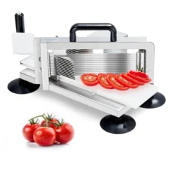 1/4"+3/8"+3/16" Stainless Steel Tomato Slicer | Heavy-Duty Commercial Manual Cutter With Non-Slip Feet | Ideal For Tomatoes 12 1/4"+3/8"+3/16" Stainless Steel Tomato Slicer | Heavy-Duty Commercial Manual Cutter With Non-Slip Feet | Ideal For Tomatoes -Target KitchenAid GUEST 844ceeaa 1e75 45ce 93ee 5224ffe9f979