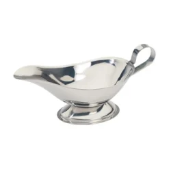 Winco Gravy Boat, Stainless Steel