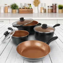 Gibson Home Armada 7 Piece Carbon Steel Nonstick Cookware Set In Black And Copper 14 Gibson Home Armada 7 Piece Carbon Steel Nonstick Cookware Set In Black And Copper -Target KitchenAid GUEST 8514a8a0 0f24 43ed 83f1 c77c48a74fbc