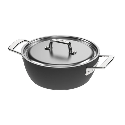 Demeyere Black 5 Stainless Steel With Ceramic Exterior Coating 3.5-qt Dutch Oven With Lid 7 Demeyere Black 5 Stainless Steel With Ceramic Exterior Coating 3.5-qt Dutch Oven With Lid - Image 5