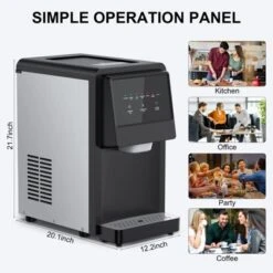 SOZT Ice Maker 70 Lbs./24-hour Self-Cleaning Countertop Nugget Ice Dispenser With 6 Lbs. Ice Storage, Stainless Steel -Target KitchenAid GUEST 85c5dba6 ada6 450d aa17 98d4a6875ea0