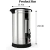100-Cup Commercial Coffee Urn, Large Coffee Urn Perfect For Church, Meeting Rooms, Lounges, And Other Large Gatherings -16 L, Silver 2 100-Cup Commercial Coffee Urn, Large Coffee Urn Perfect For Church, Meeting Rooms, Lounges, And Other Large Gatherings -16 L, Silver -Target KitchenAid GUEST 85c7f30c 6c6a 4581 b326 016385a9fcb3