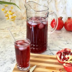 Slickblue Fluted Romanesque Design Cristalline Beverage Set – Includes 65 Oz Pitcher & 6 Tumblers -Target KitchenAid GUEST 86072098 fcdf 4836 8a99 da4b0a073a69