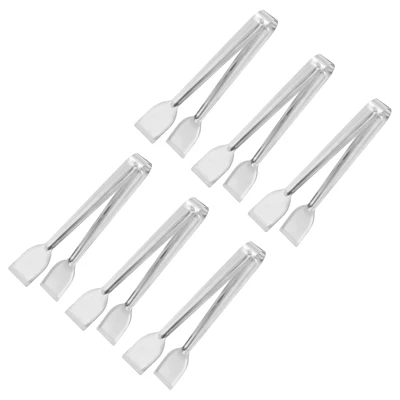 Unique Bargains Stainless Steel Mini Versatile Ice Tongs For Desserts And Appetizers 7 Unique Bargains Stainless Steel Mini Versatile Ice Tongs For Desserts And Appetizers - Image 5