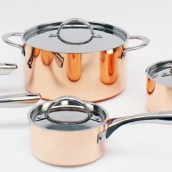 BergHOFF Copper Tri-Ply 6Pc Cookware Set, Matching Lids, Polished -Target KitchenAid GUEST 8658d579 456d 476e 813b b6d94d5b7f1e