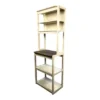 FONTOI 23.62" 5-Tier Bakers Rack For Kitchen With Storage, Coffee Bar, Kitchen Shelves, Brown&White, 15.75"*66.93"*23.62" -Target KitchenAid GUEST 86a5d698 11ee 4597 91ee 2ad7f4f53a1a