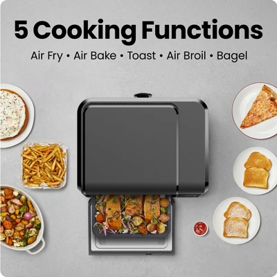 Chefman EasyAir 15 Qt. Toaster Oven Air Fryer, 5 Cooking Functions & 450°F Max Temperature 4 Chefman EasyAir 15 Qt. Toaster Oven Air Fryer, 5 Cooking Functions & 450°F Max Temperature - Image 2