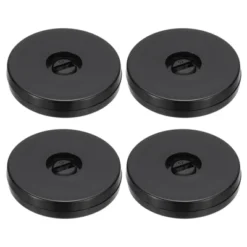 Unique Bargains High-strength Plastic 360-degree Rotating Anti-slip Multi-use Black Swivel Stand 4 Pcs -Target KitchenAid GUEST 86b53fef 921a 451d 86f7 580e180d93dd