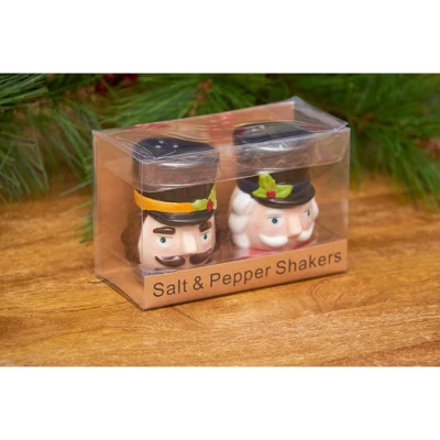 Gallerie II Christmas Nutcracker Salt & Pepper Shaker Set Of 2 5 Gallerie II Christmas Nutcracker Salt & Pepper Shaker Set Of 2 - Image 3