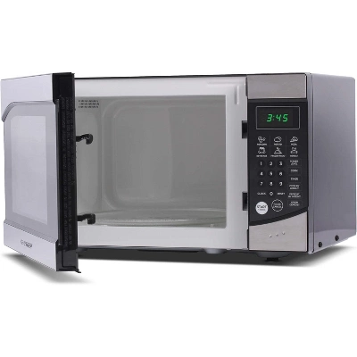 COMMERCIAL CHEF Countertop Microwave 0.9 Cu. Ft. 900W, Black And Stainless Steel 7 COMMERCIAL CHEF Countertop Microwave 0.9 Cu. Ft. 900W, Black And Stainless Steel - Image 5