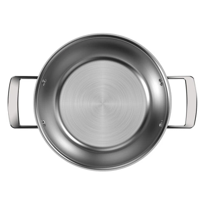 Demeyere Black 5 Stainless Steel With Ceramic Exterior Coating 3.5-qt Dutch Oven With Lid 6 Demeyere Black 5 Stainless Steel With Ceramic Exterior Coating 3.5-qt Dutch Oven With Lid - Image 4